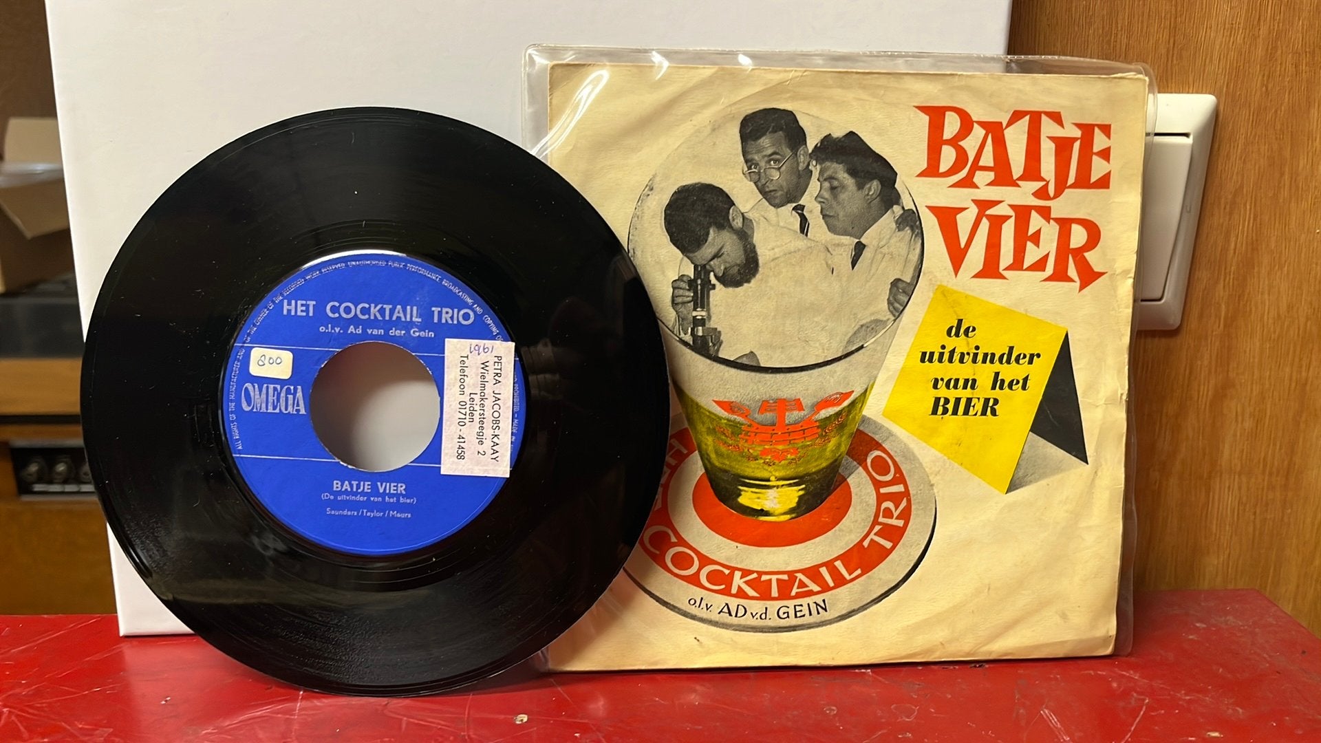 Het Cocktail Trio Batje vier, Cd's en Dvd's, Vinyl Singles, Ophalen of Verzenden, Gebruikt, 7 inch, Nederlandstalig