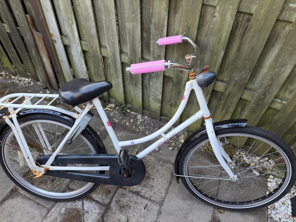 Meisjes fiets 24 inch, Ophalen of Verzenden, Gebruikt, 24 inch