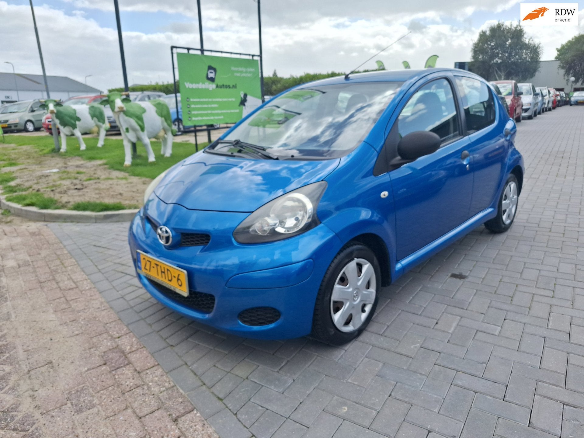 Toyota Aygo 1.0-12V Now / Super zuinig / APK april 2027, Voorwielaandrijving, Euro 5, Gebruikt, Origineel Nederlands