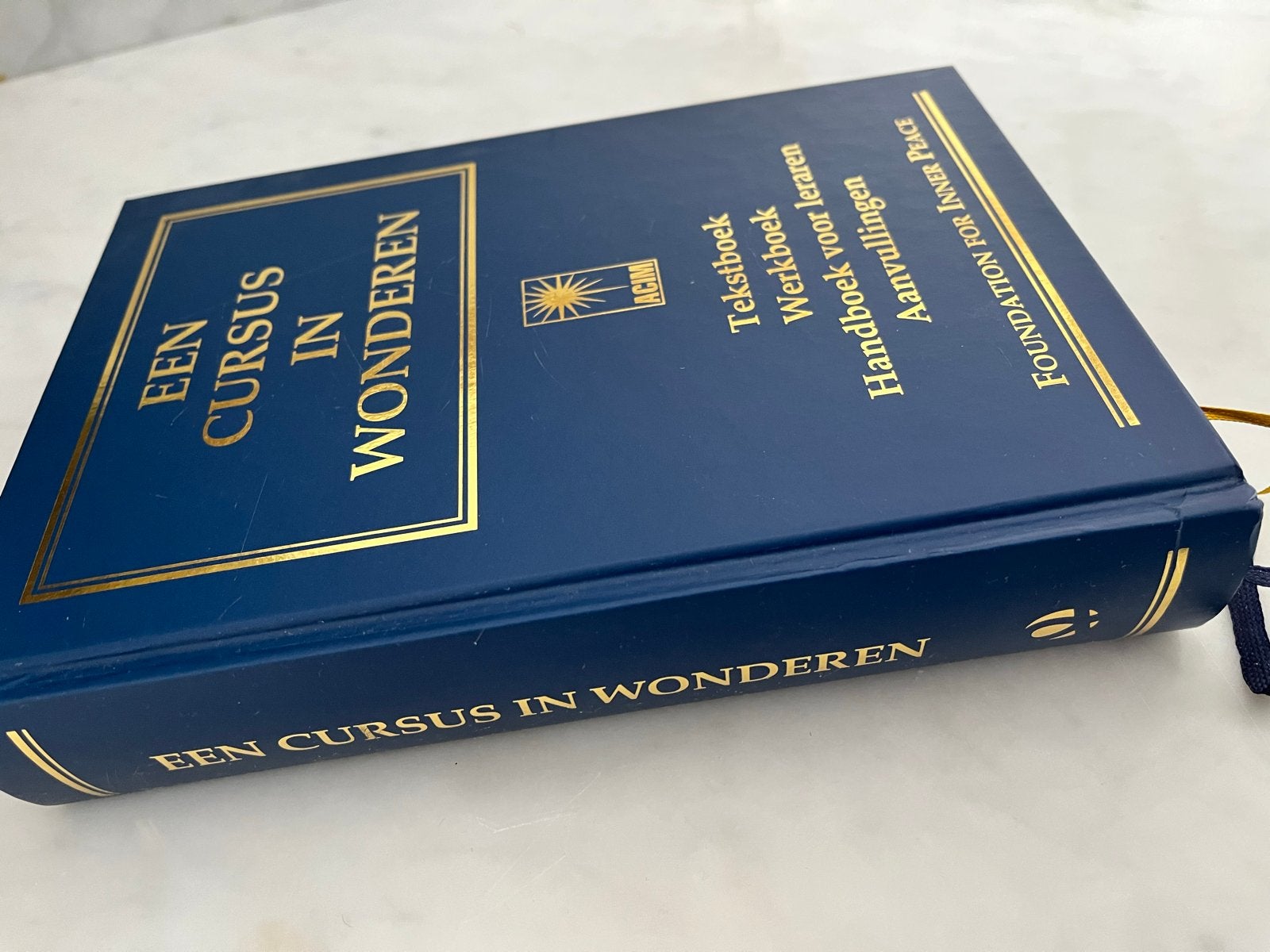 Een Cursus in Wonderen - Tekstboek, Werkboek, Handboek, Ophalen of Verzenden, Zo goed als nieuw, Spiritualiteit algemeen, Instructieboek