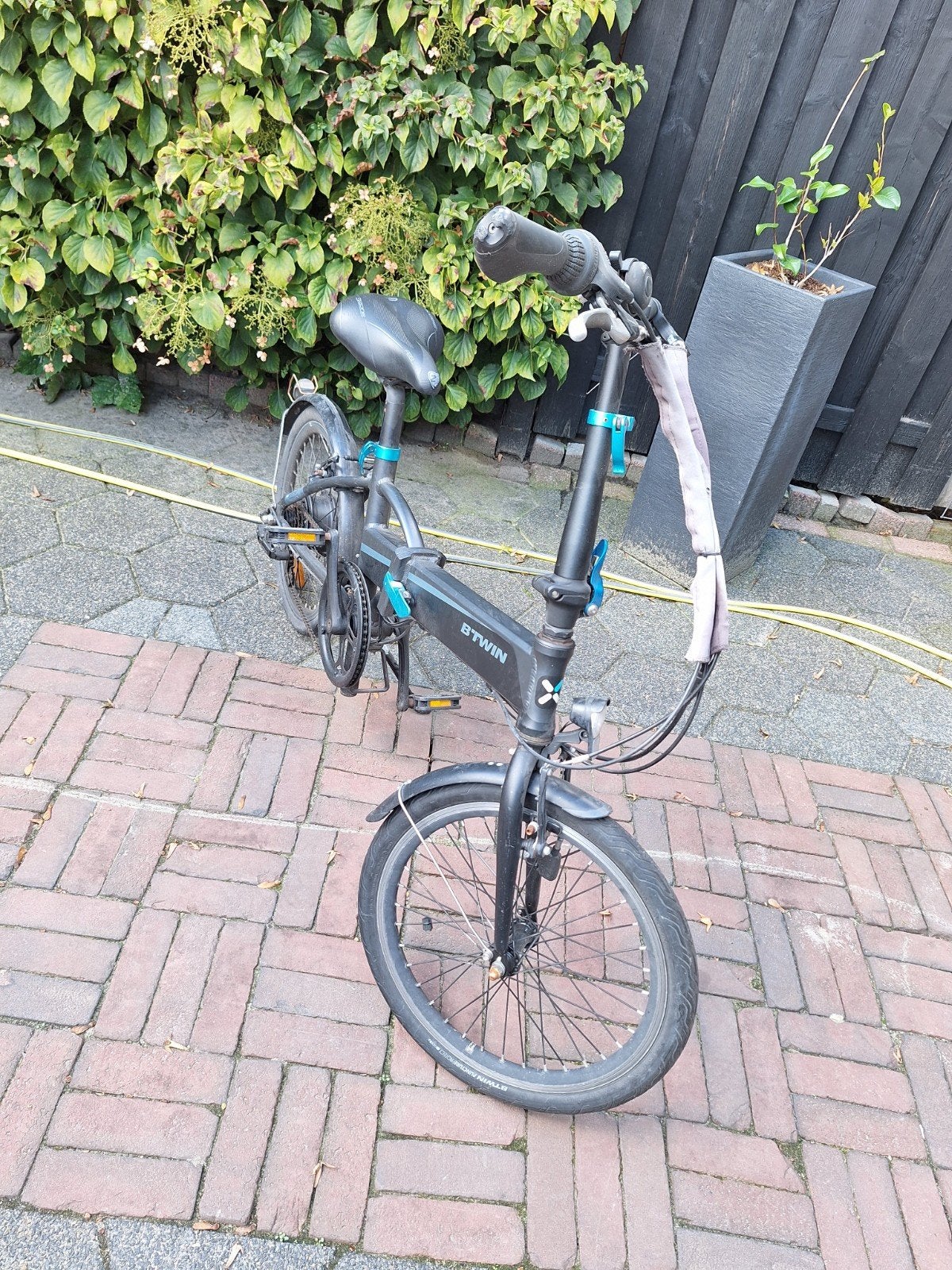Btwin vouwfiets / fold bike Elektrisch, Fietsen en Brommers, Ophalen of Verzenden, Gebruikt, Minder dan 14 inch