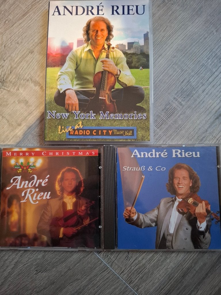 Adre Rieu 1 DVD en 2CDs Walsen en Kerst, Alle leeftijden, Ophalen of Verzenden, Zo goed als nieuw, Concert