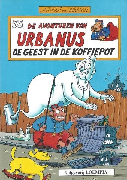 De avonturen van Urbanus De geest in de koffiepot dl 55, Eén stripboek, Ophalen of Verzenden, Gelezen