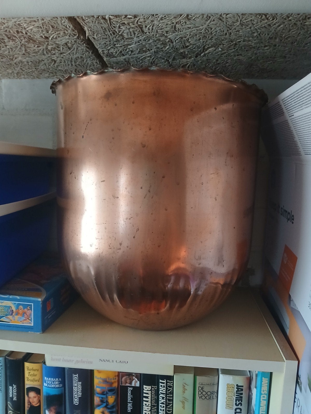 Koperen Boilerbak, Ophalen of Verzenden, Rood