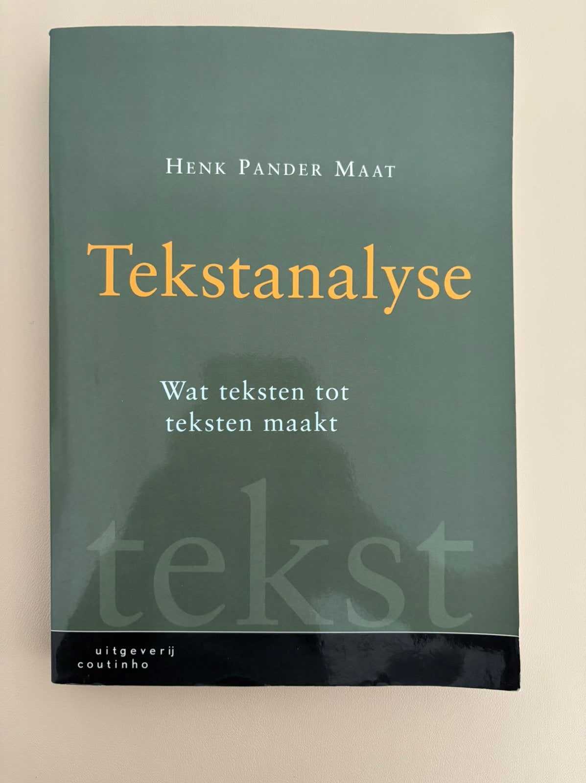 H. Pander Maat - Tekstanalyse, H. Pander Maat, Verzenden, Sociale wetenschap, Zo goed als nieuw