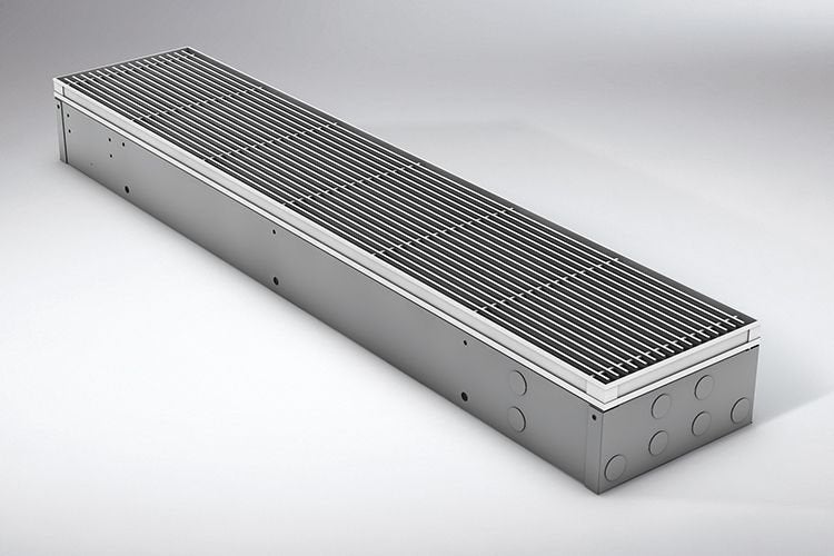 Jaga mini canal vloerconvector, Ophalen, Minder dan 30 cm, Radiator, Nieuw