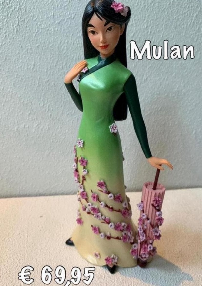 Disney beeld Mulan, Verzamelen, Disney, Ophalen of Verzenden, Overige figuren, Nieuw, Beeldje of Figuurtje