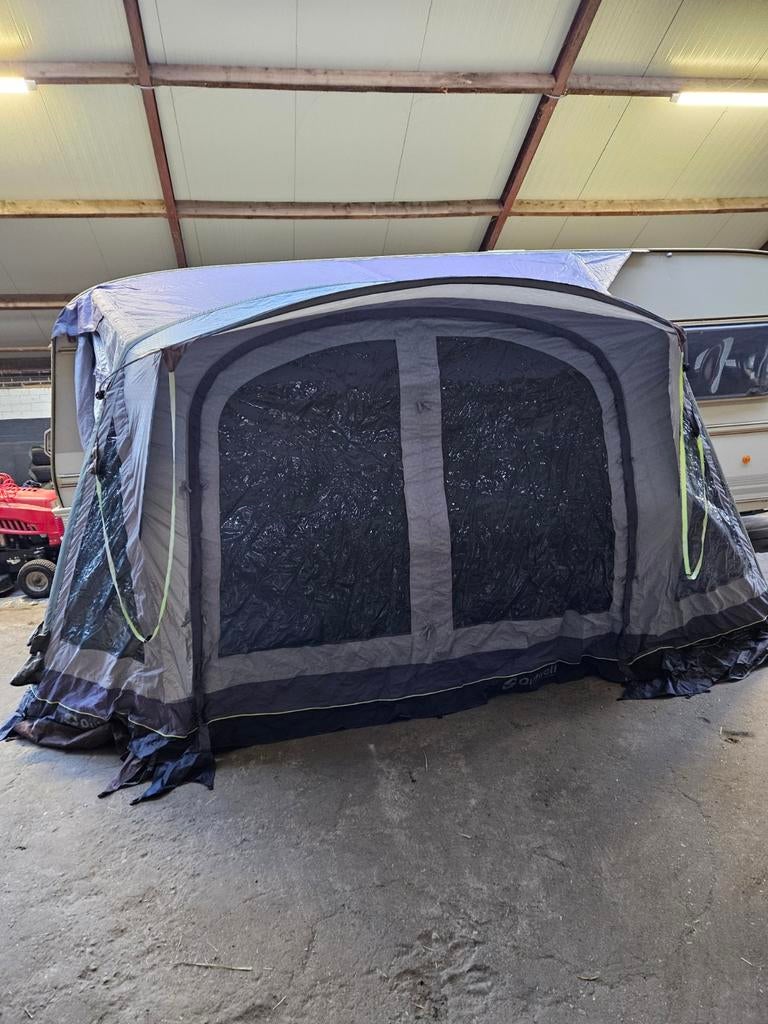 Voortent, Ophalen