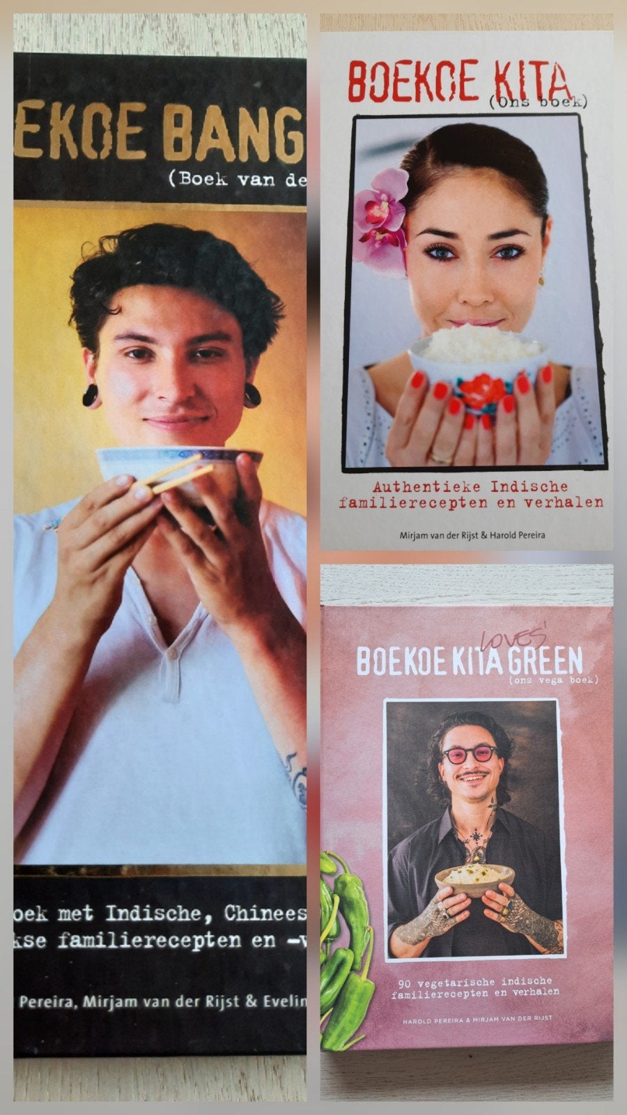 BOEKOE BANGSA, BOEKOE KITA en BOEKOE KITA GREEN, Boeken, Ophalen of Verzenden, Zo goed als nieuw, Azië en Oosters, Vegetarisch