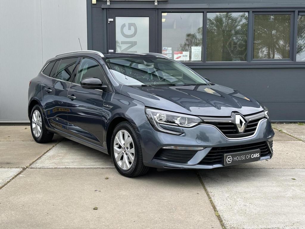 Renault Megane Estate 1.3 TCe Limited Clima Cruise Navi NAP, Auto's, Voorwielaandrijving, Stof, Gebruikt, 4 cilinders