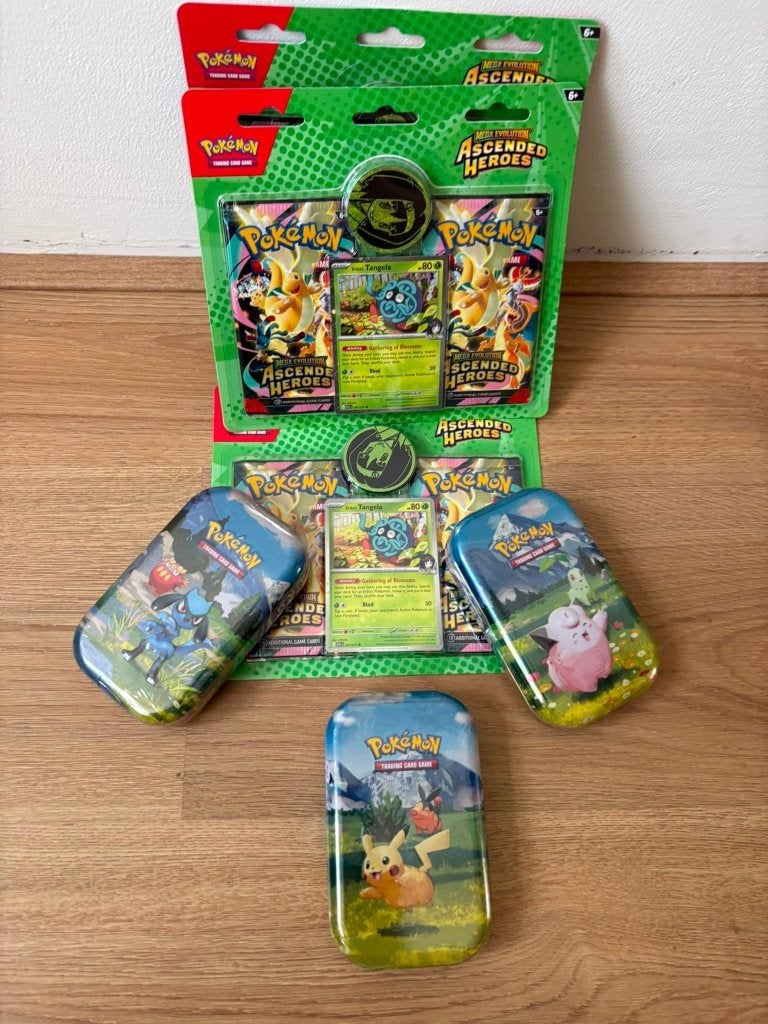 Pokémon TCG: Ascended Heroes Boosters & Mini Tins Set, Ophalen, Nieuw, Booster