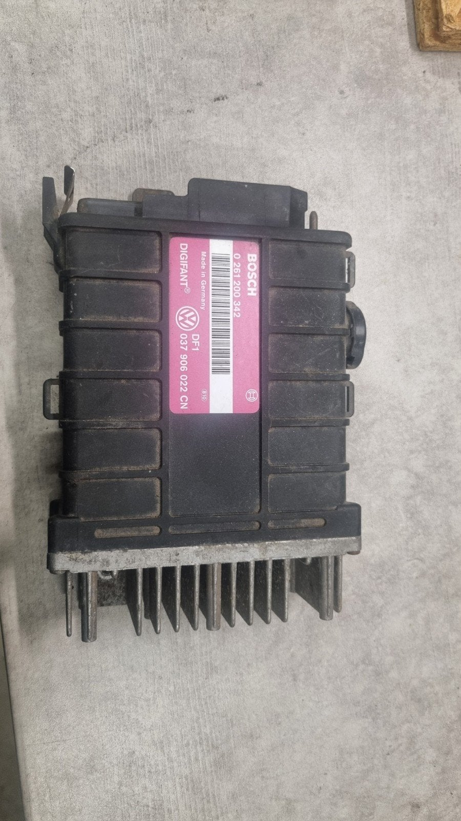 G60 motorcomputer ECU Golf 2 G60 / Corrado G60 Golf 2 Rallye, Ophalen of Verzenden, Gebruikt, Volkswagen