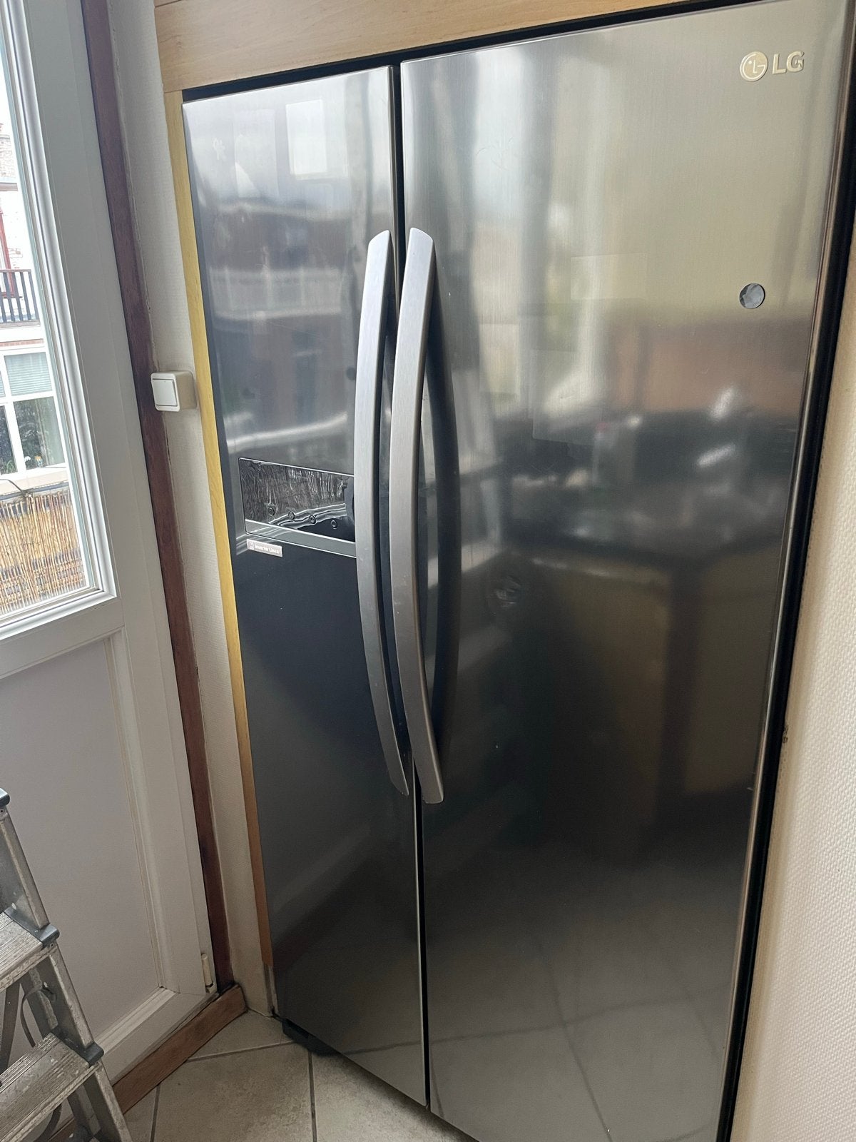 LG GSB325PVQV Amerikaanse koelkast, 170x90 cm