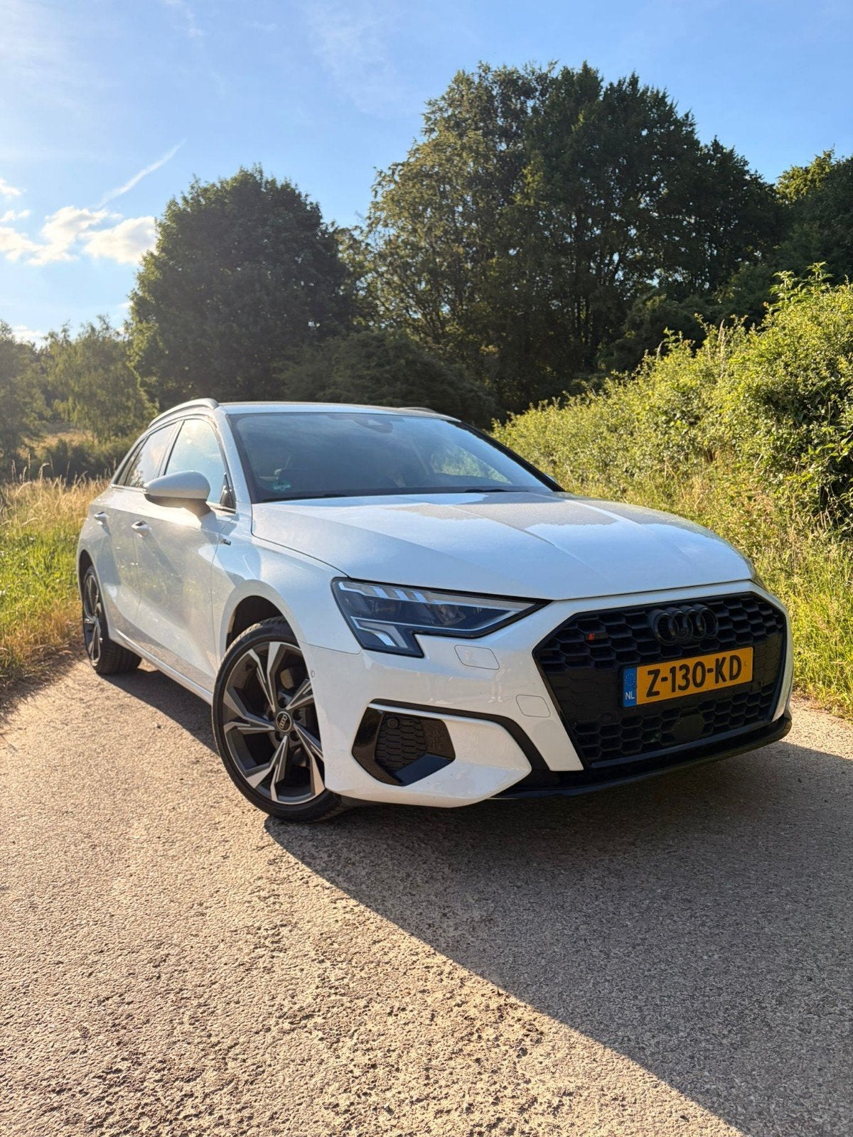Audi A3 40 Tfsi e - 2 x S-line black edition, Auto's, Audi, Zwart, 4 cilinders, 1535 kg, Leder en Stof
