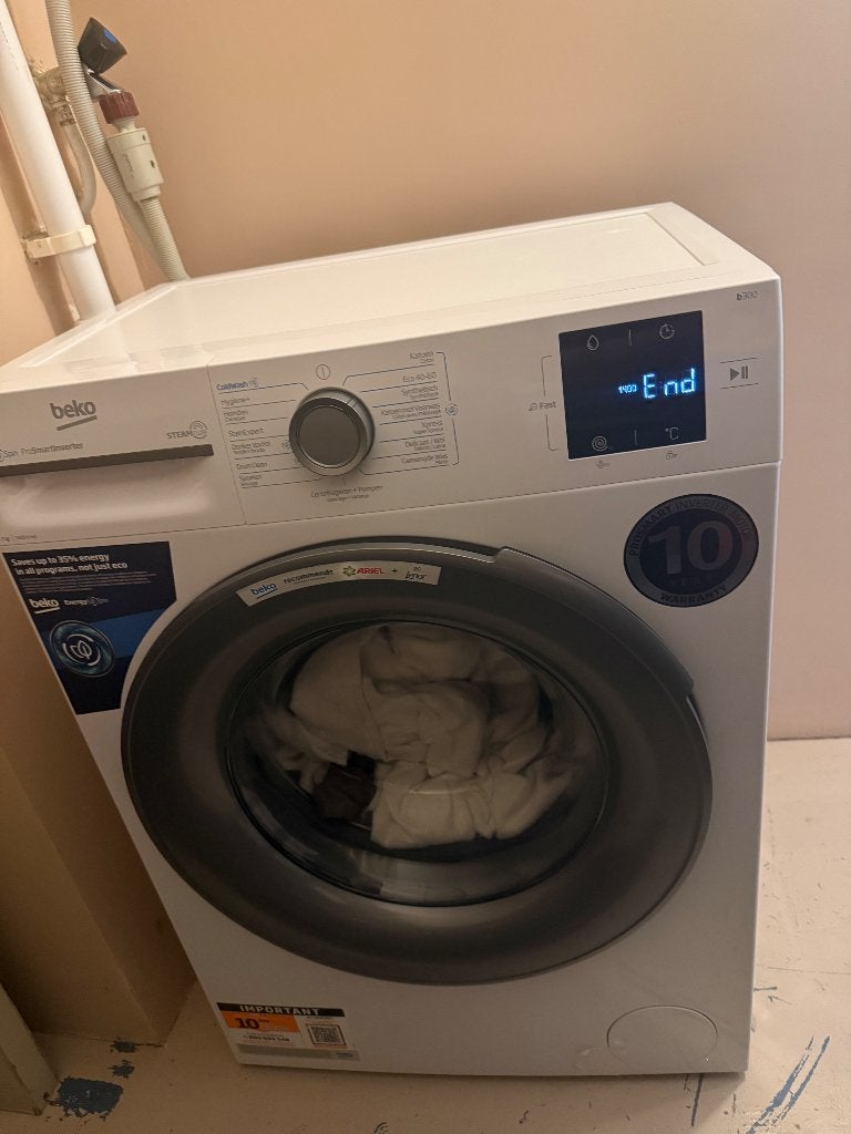 Wasmachine te koop, Ophalen, Zo goed als nieuw, 1200 tot 1600 toeren