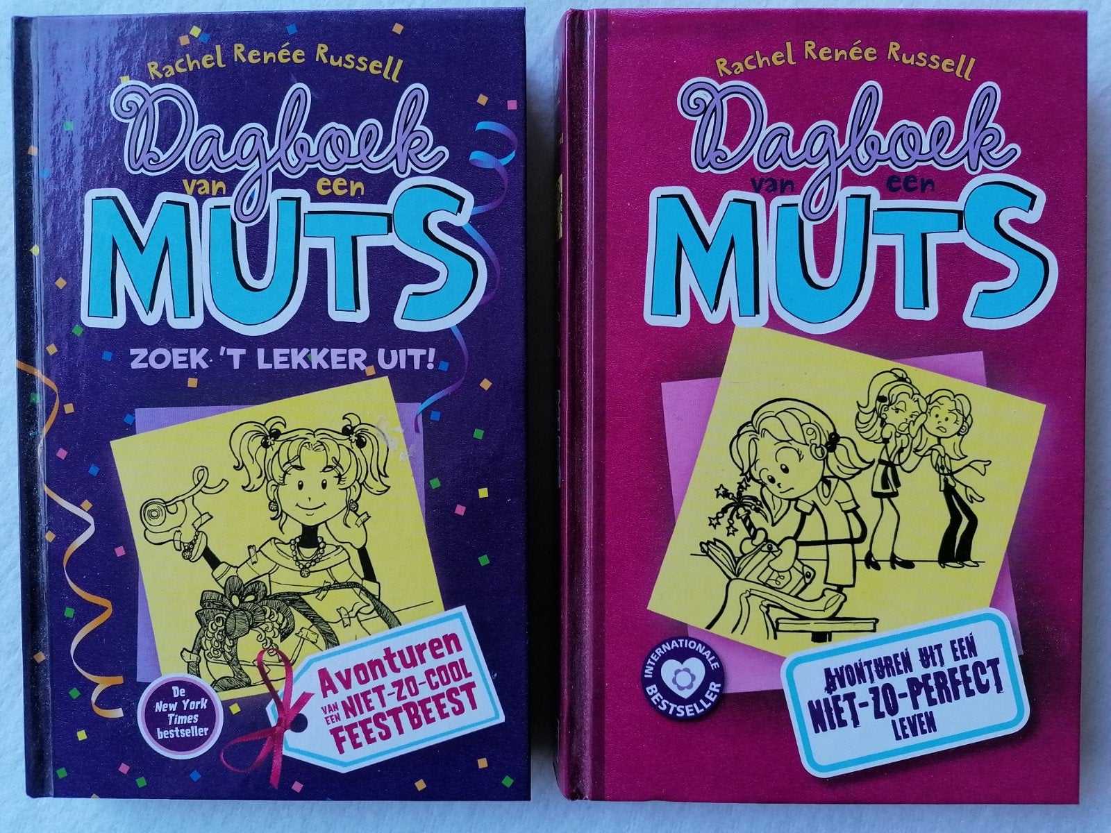 2 boeken van "Dagboek van een muts", Ophalen of Verzenden, Zo goed als nieuw