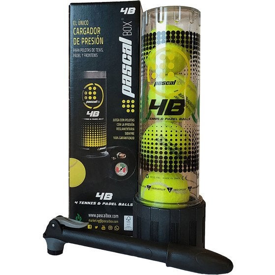 Pascal Box 4B Drukregelaar voor Padel- en Tennisballen, Ophalen of Verzenden, Zo goed als nieuw, Padel-accessoire