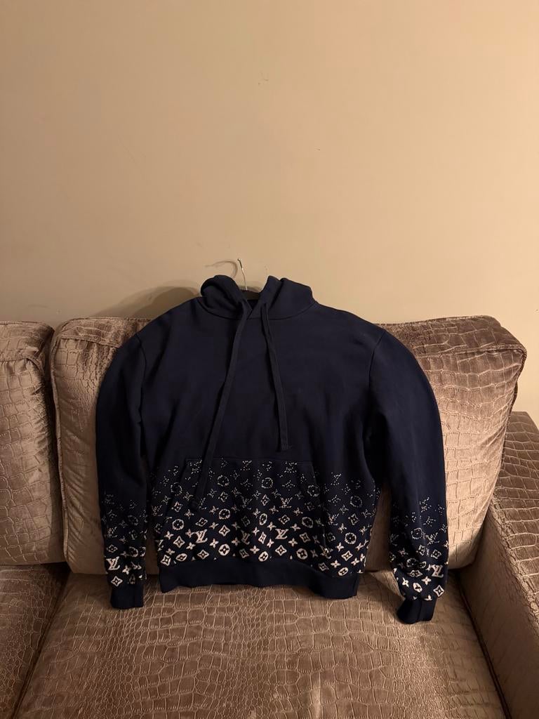 Originele Louis Vuitton Trui Maat S - Donkerblauw, Kleding | Heren, Ophalen of Verzenden, Zo goed als nieuw