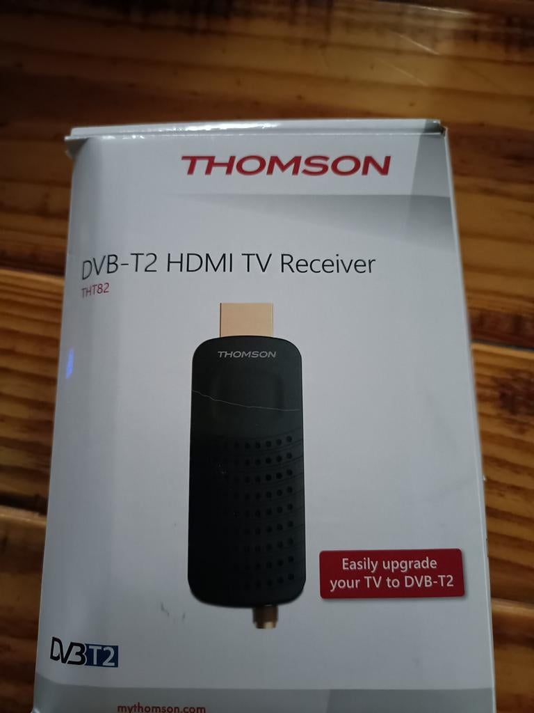 Thomson DVB-T2 HDMI TV Ontvanger THT82, Audio, Tv en Foto, Decoders en Harddiskrecorders, Ophalen of Verzenden