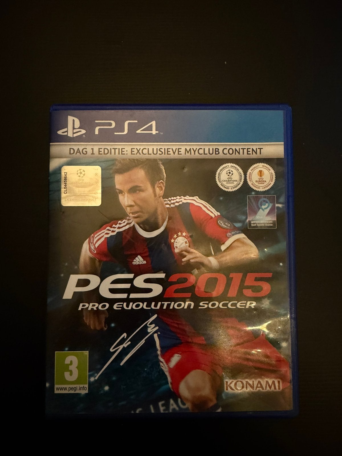 Pes 2015, cd versie, Spelcomputers en Games, Ophalen, Online, Zo goed als nieuw, Sport