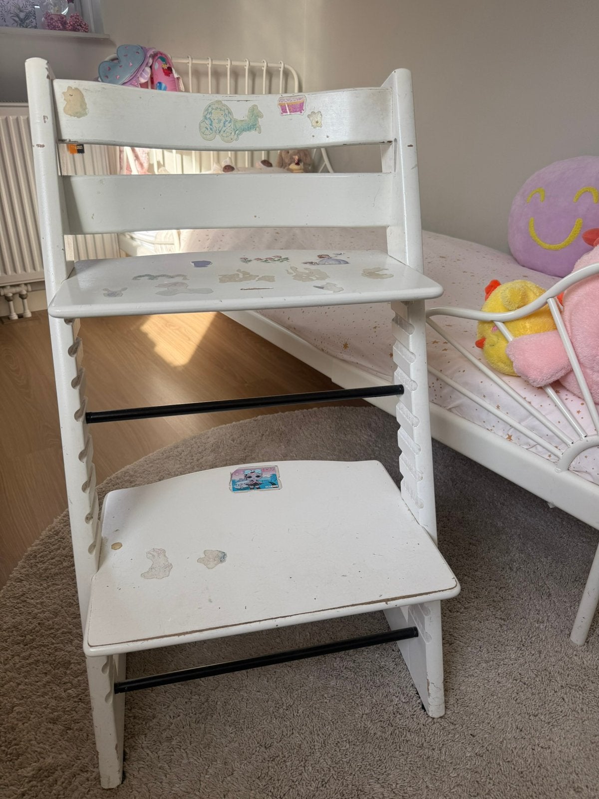 Stokke Tripp Trapp met verlengde glijders, Ophalen, Gebruikt, Meegroeistoel