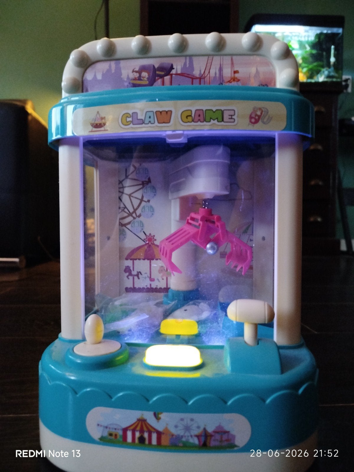 Leuke kleine grijpmachine met squishies - z.g.a.n., Ophalen, Zo goed als nieuw, Jongen of Meisje