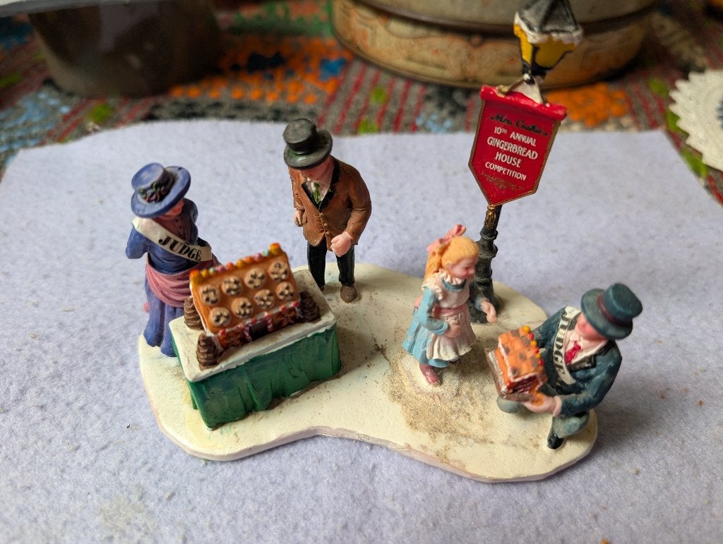 Lemax tafel decoratie gingerbread, Ophalen of Verzenden