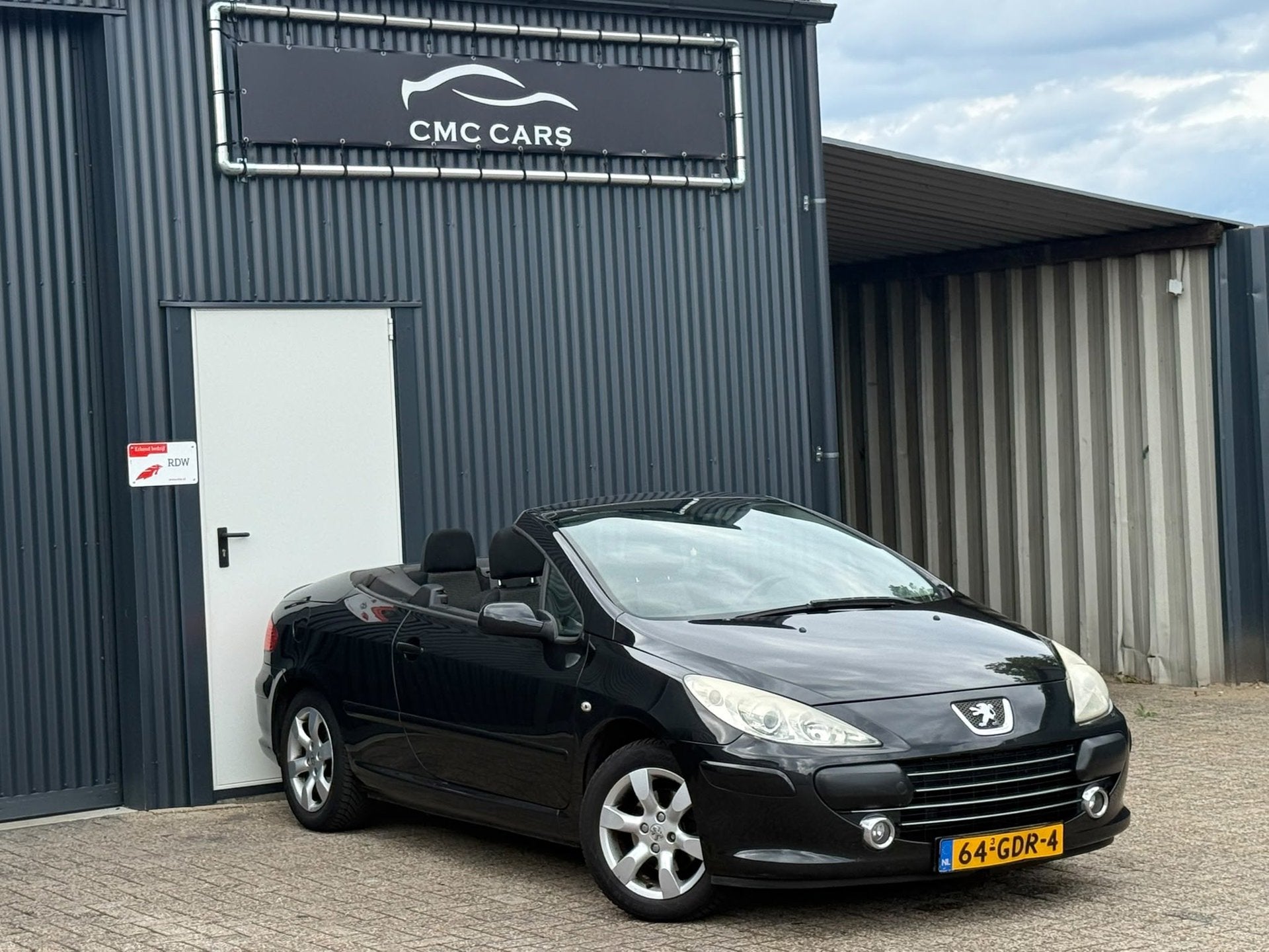 Peugeot 307 CC 1.6-16V CABRIO!XENON!PDC!AIRCO!, Auto's, 4 cilinders, Cabriolet, 4 stoelen, Zwart
