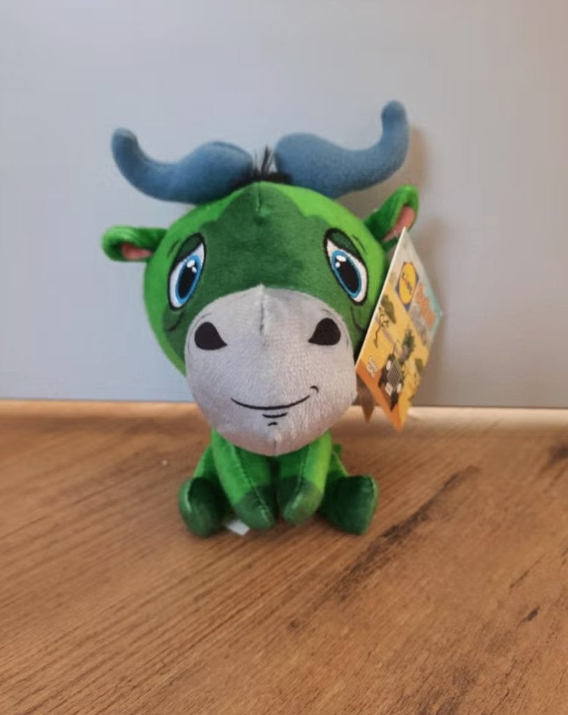 Lidl Knuffel Buffel Groen, Ophalen of Verzenden, Nieuw, Overige typen