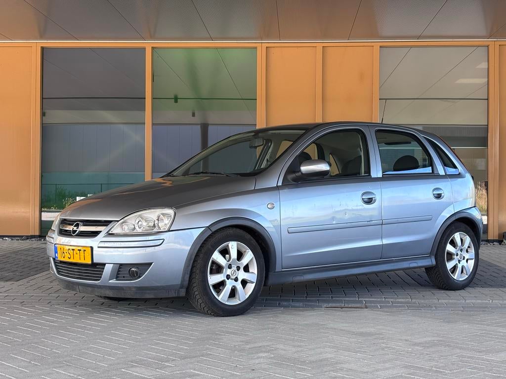 Opel Corsa 1.2 16V Twinport 5D 2006 Grijs, Voorwielaandrijving, 31 €/maand, 4 cilinders, 1229 cc