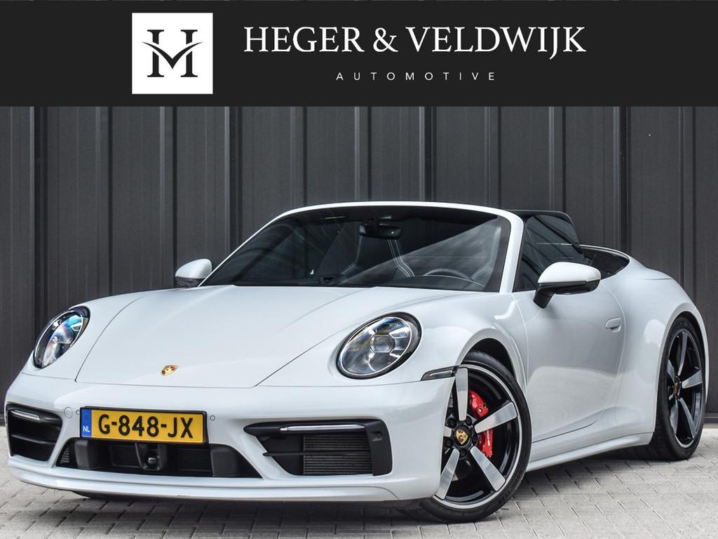Porsche 911 Cabrio 3.0 Carrera 4 S NL-Auto 451pk | Sport des, Auto's, Porsche, Automaat, Cabriolet, Wit, Vierwielaandrijving