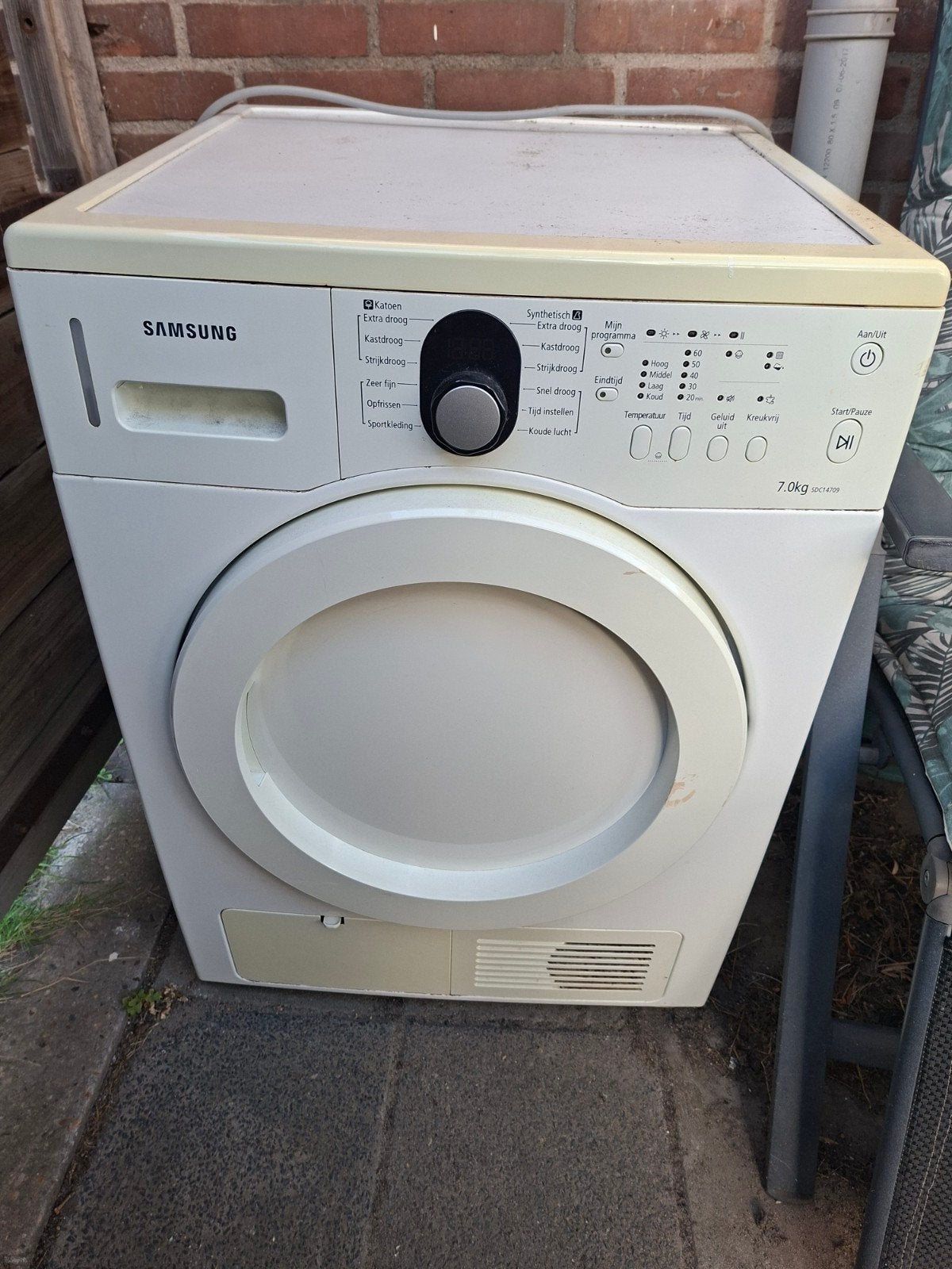 Gratis Samsung Wasdroger 7.0kg - defect