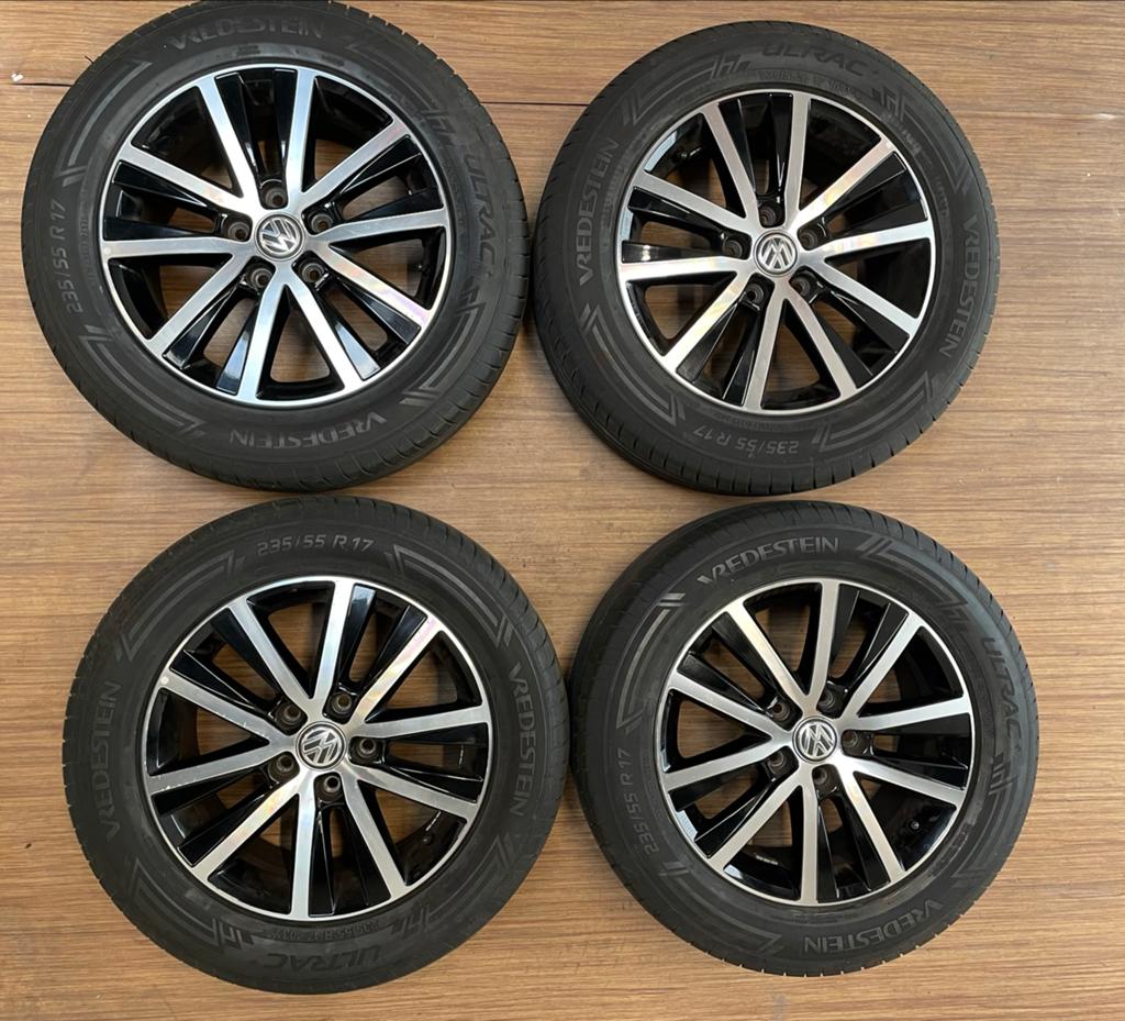 Velgen met banden voor VW Transporter T6 - Vredestein Ultrac, Auto-onderdelen, Banden en Velgen, Ophalen, Banden en Velgen, 17 inch