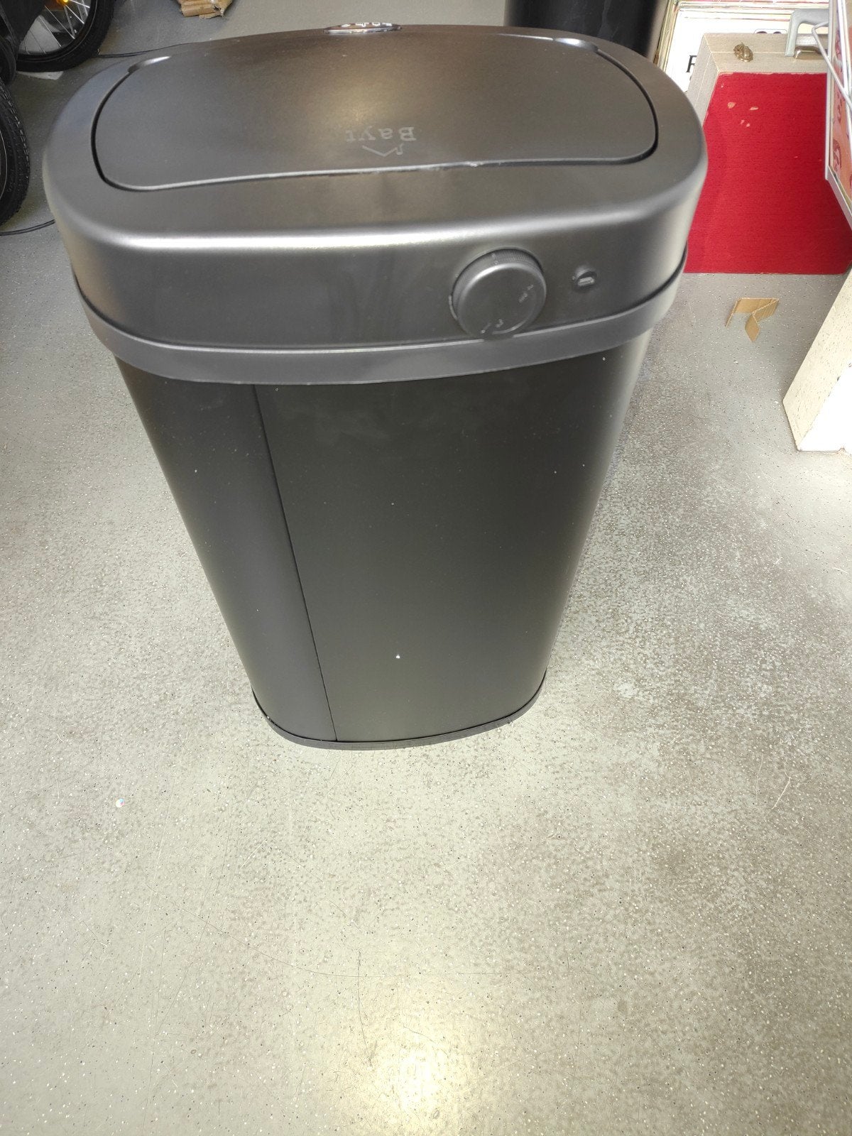 Moderne afvalemmer met sensor, 60 liter, zwart, 40 liter of meer, Ophalen of Verzenden, Nieuw, Kunststof