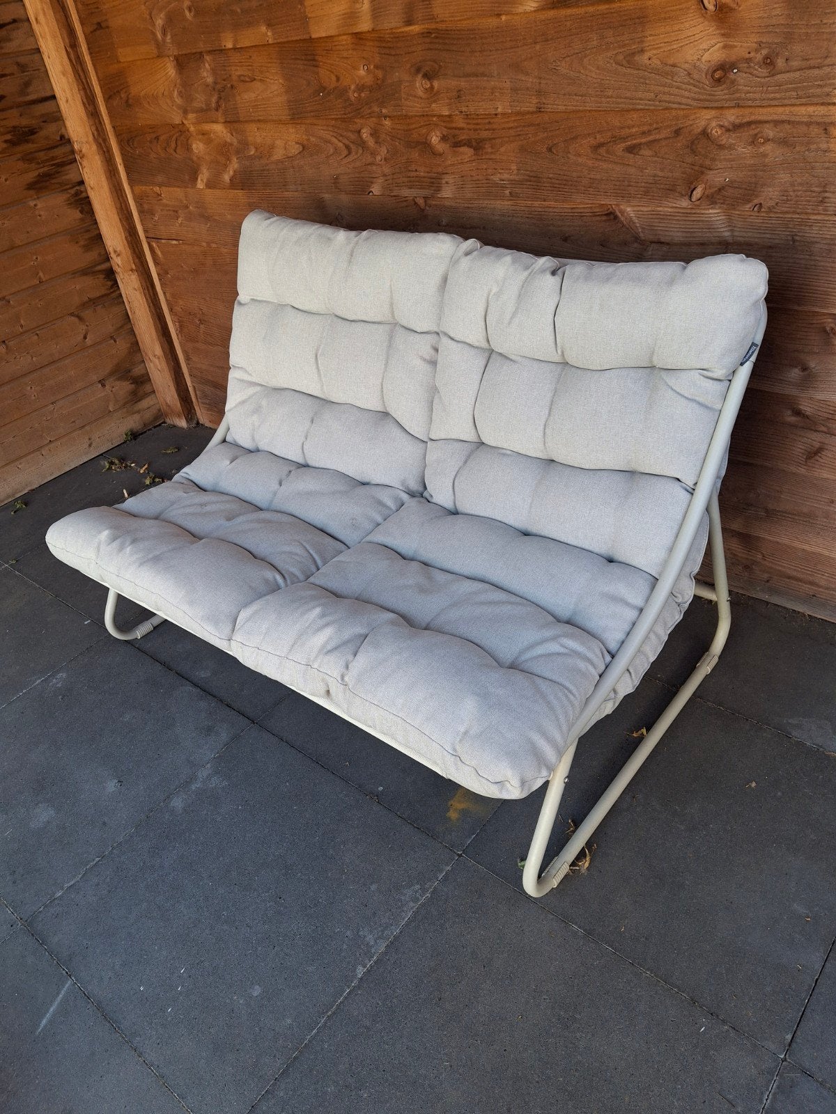 Loungebank, Tuin en Terras, Tuinmeubel-accessoires, Ophalen, Zo goed als nieuw