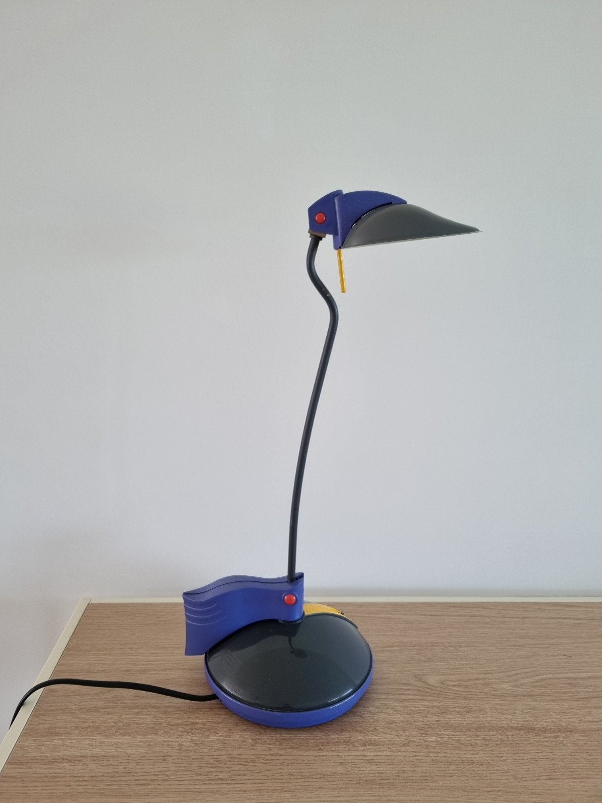 Vintage Brilliant bureaulamp Toekan Memphis style jaren 80, Ophalen of Verzenden, Bureaulamp, Design
