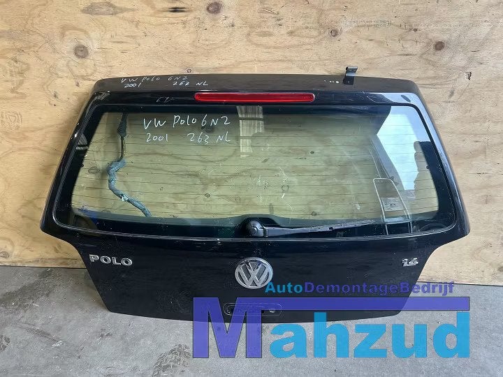 VW POLO 6N2 Zwart Achterklep achterdeur 1999-2001, Gebruikt, Volkswagen AG, Achter, Berliner Ring 2
38440  Wolfsburg, DE