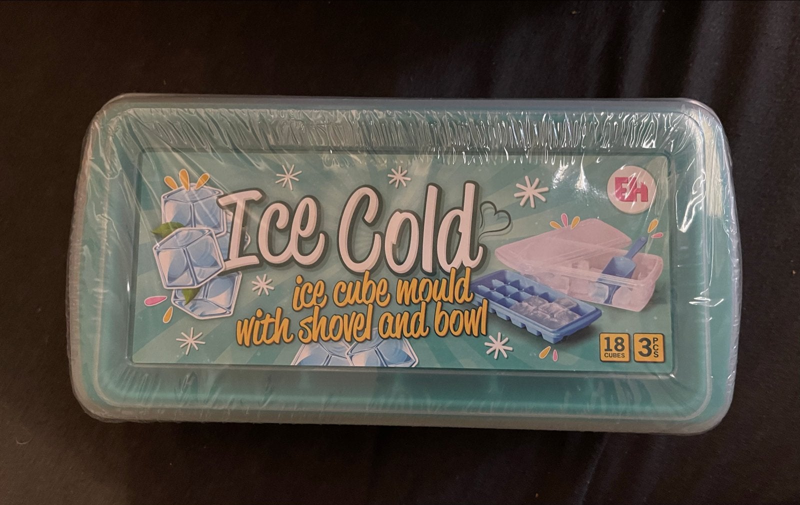 Nieuwe ijsblokjesvorm met schepje en bakje - Ice Cold, Overige typen, Kunststof, Nieuw, Ophalen of Verzenden