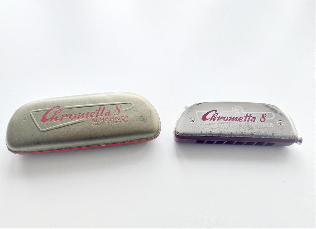 Mondharmonica Hohner Chrometta 8, Muziek en Instrumenten, Blaasinstrumenten | Mondharmonica's, Ophalen of Verzenden, C-mondharmonica