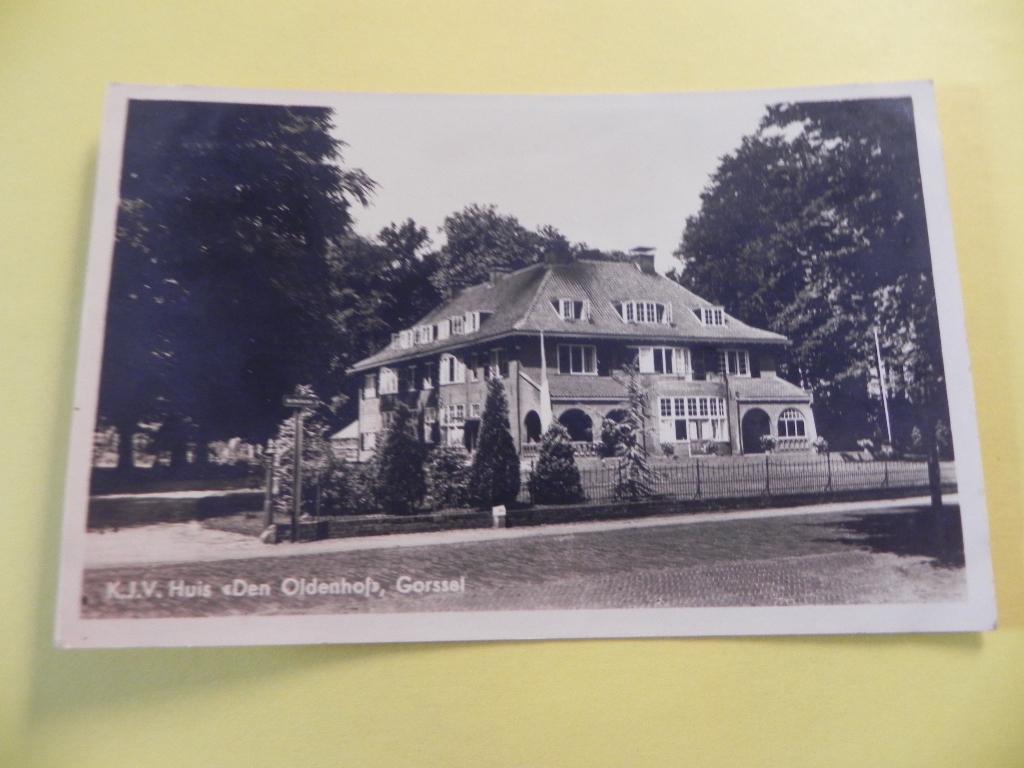 Ansicht KJV huis Den Oldenhof Gorssel., Verzamelen, Ophalen of Verzenden, 1940 tot 1960, Gelopen, Overijssel