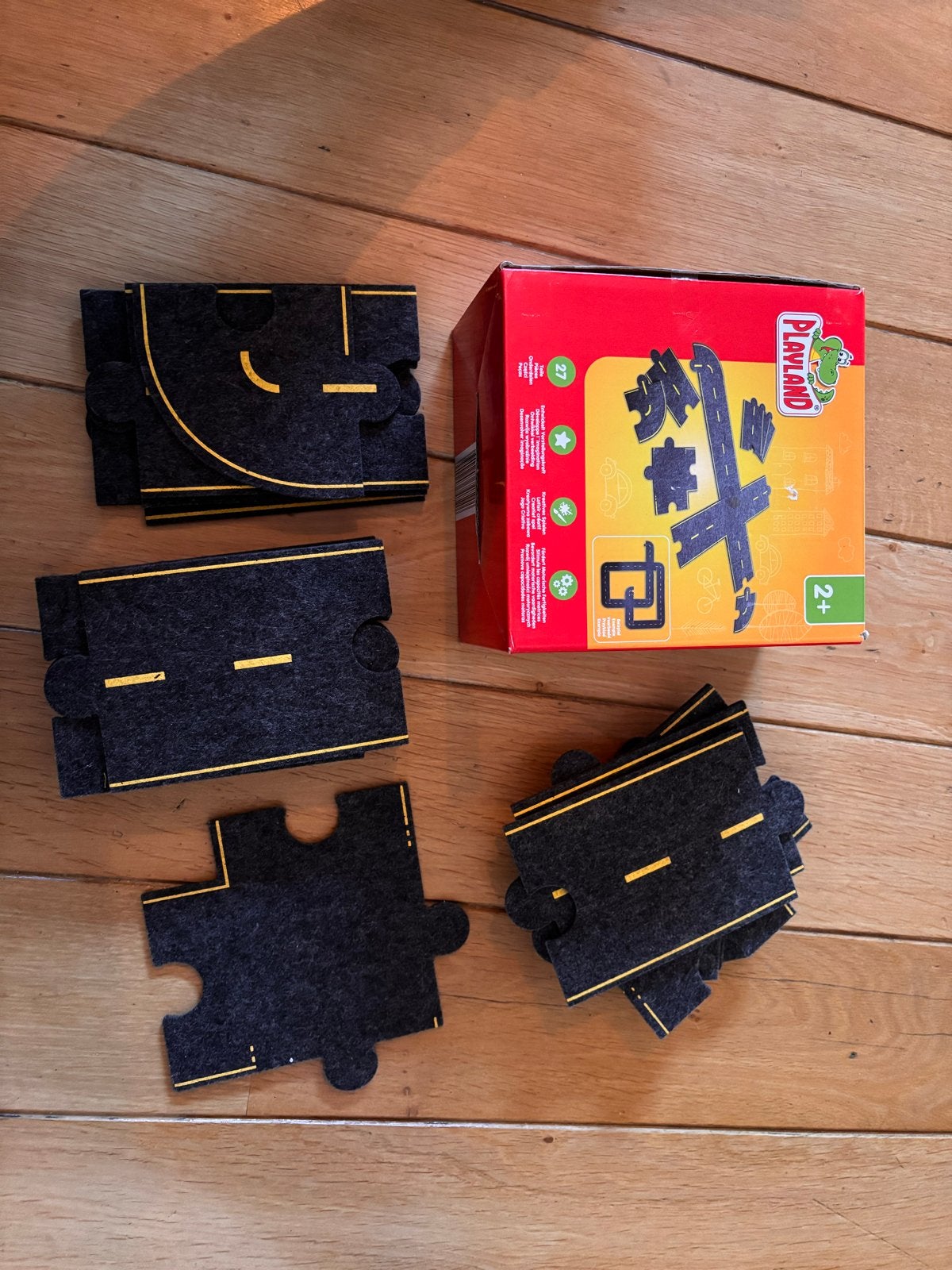 Playland Vilt Wegdelen - 27 Stuks - nieuw, Ophalen of Verzenden, Zo goed als nieuw, Bouwen