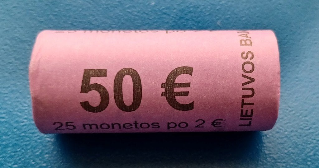 Litouwen 2 EURO ROL 2025 - "Defensie", Postzegels en Munten, Munten | Europa | Euromunten, Verzenden, Overige landen, 2 euro, Setje