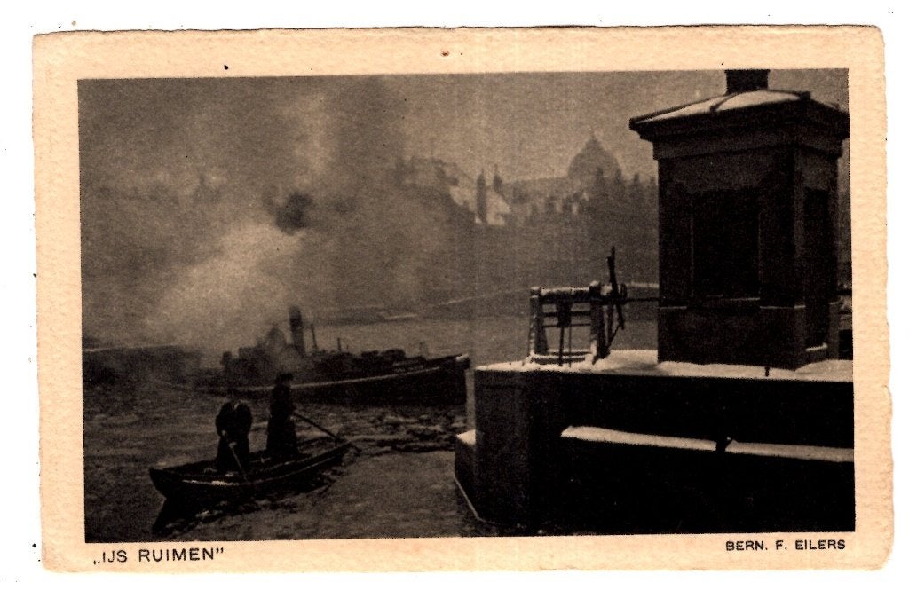 Amsterdam  Bern. F. Eilers  Binnen Amstel, Verzenden, 1920 tot 1940, Ongelopen, Noord-Holland