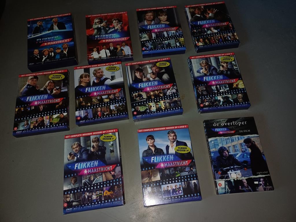 Flikken Maastricht DVD Boxsets en Film - diverse serie s, Boxset, Ophalen of Verzenden, Zo goed als nieuw, Actie en Avontuur