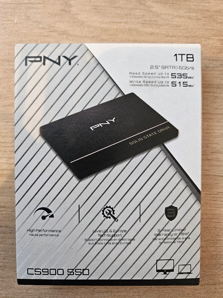 PNY CS900 1TB 2.5""SSD, Computers en Software, Intern, PNY, Nieuw, Ophalen of Verzenden