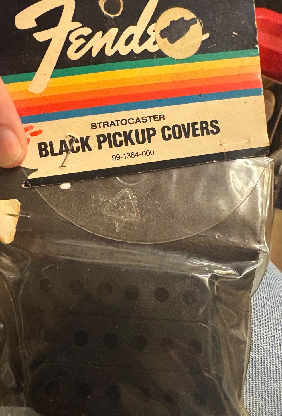 Fender NOS stratocaste pick up covers 60/70s, Ophalen of Verzenden, Zo goed als nieuw, Elektrische gitaar