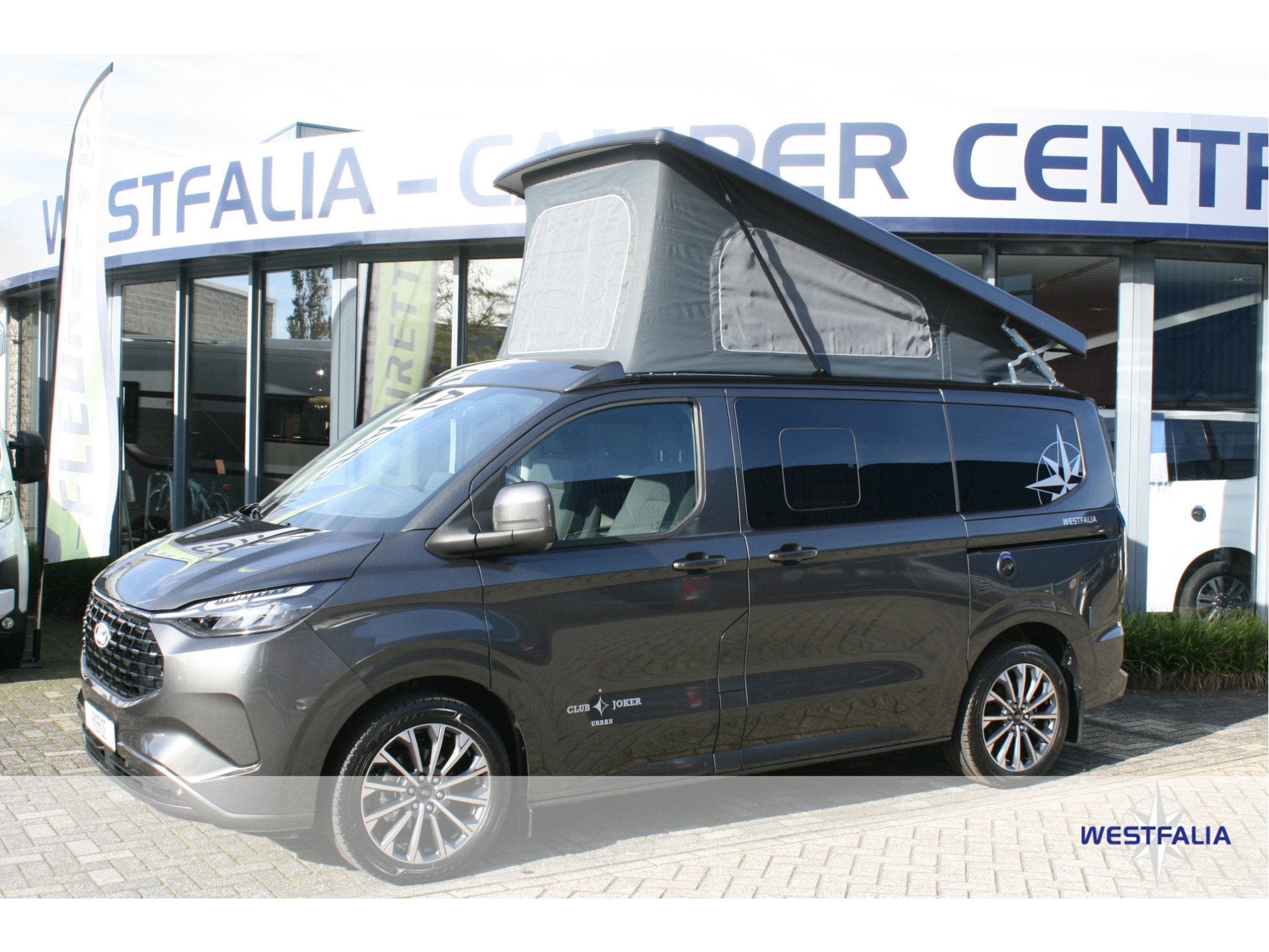 Westfalia Club Joker / Ford Tourneo Premium 233pk Hybrid PHE, Caravans en Kamperen, Automaat, Buscamper of Camperbus, ABS, Hybride Elektrisch/Benzine