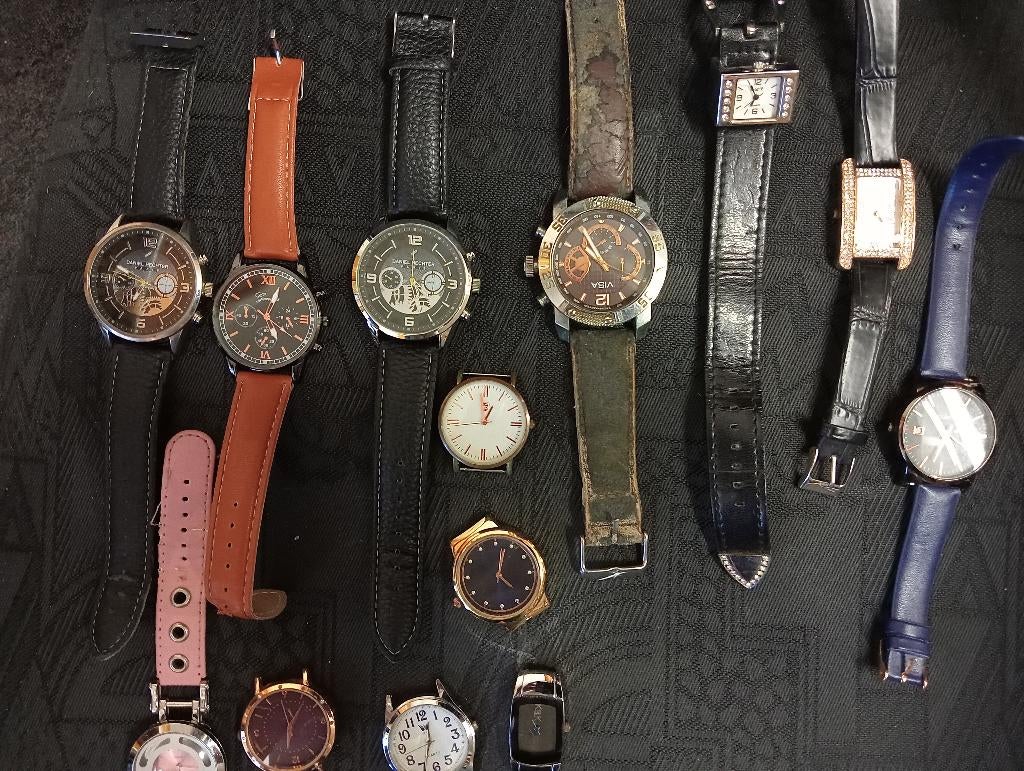 DIV HORLOGES dames en heren, Ophalen of Verzenden, Overige materialen, Overige merken