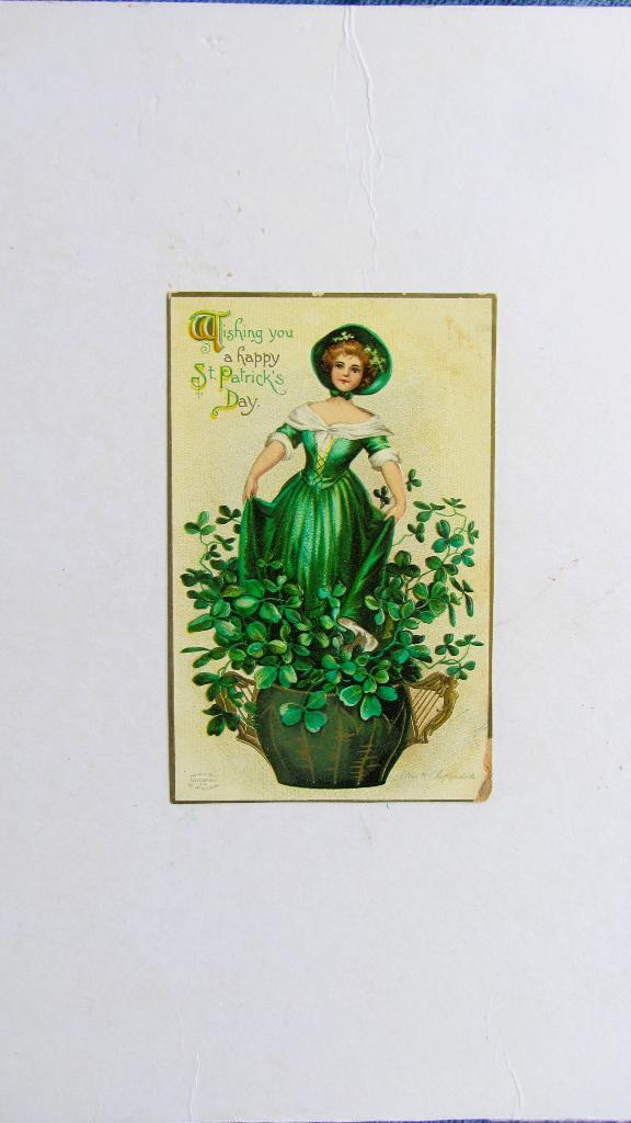 A happy St.Patrick s Day, Ophalen, Voor 1920, Ongelopen, Overige thema's