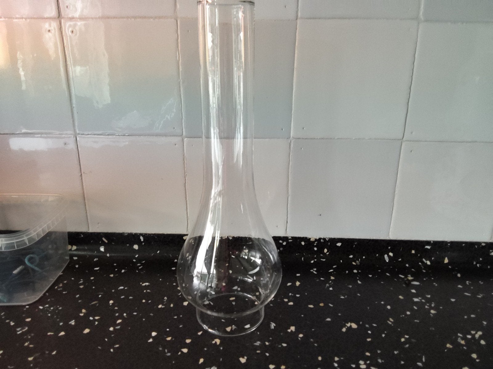 glas voor hangolielamp 7 doorsnede  a €7.50, Antiek en Kunst, Antiek | Lampen, Ophalen of Verzenden